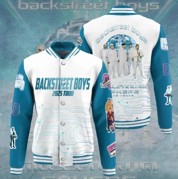 Backstreet Boys Millenium 2025 Baseball Jacket