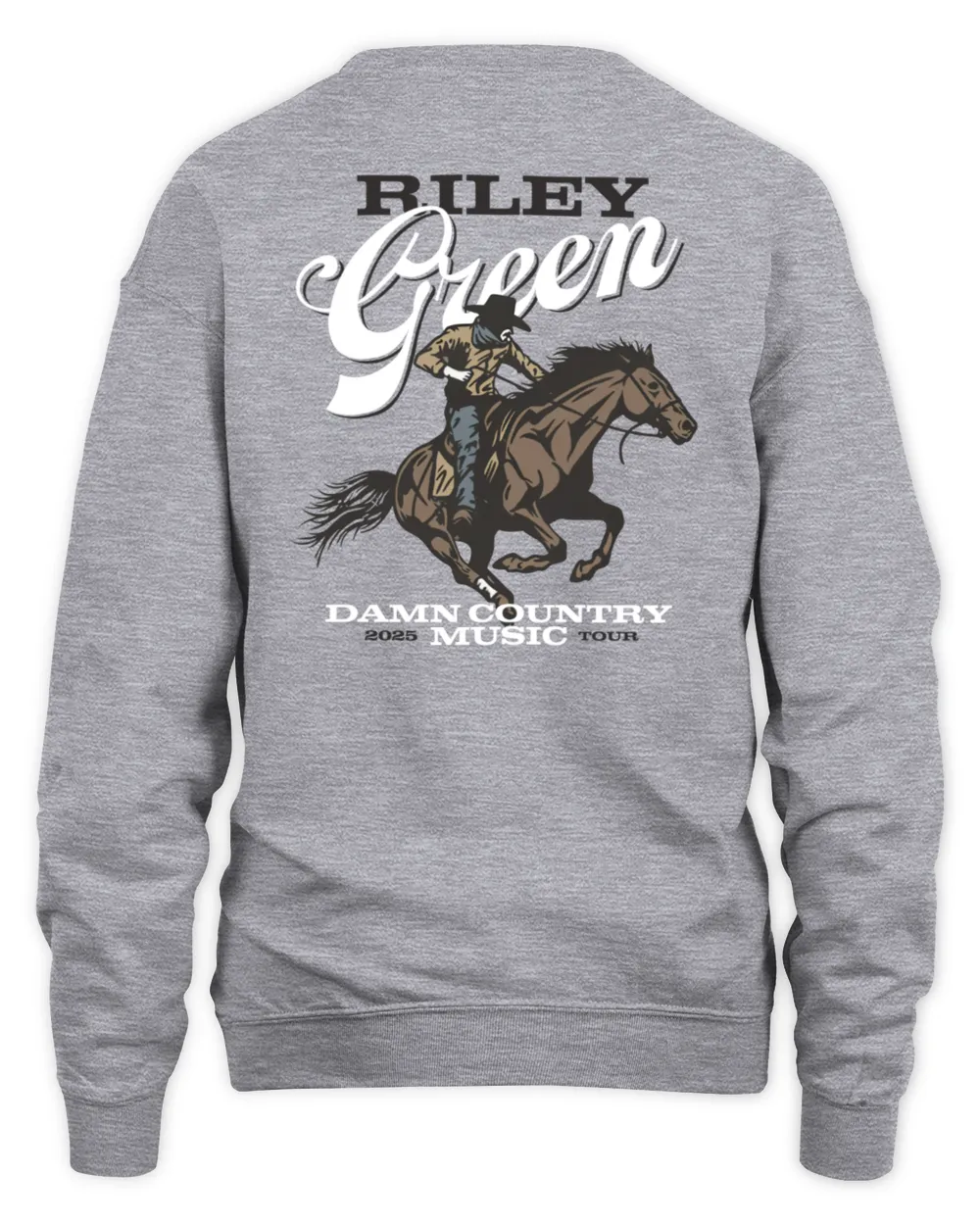 Riley Green Merch Store Cowboy Tour 2025 Hoodie