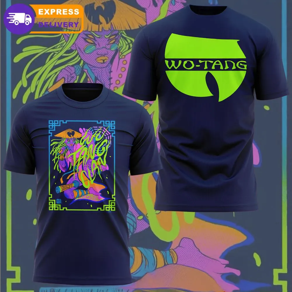 Wu Tang Clan Concert Poster For Denver Limited Edition Shirt