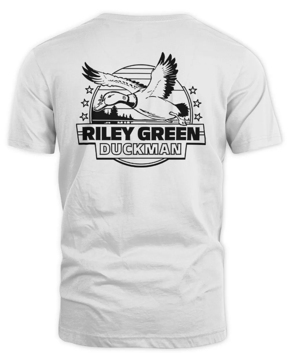 Riley Green Official Merch Duckman Star Shirt