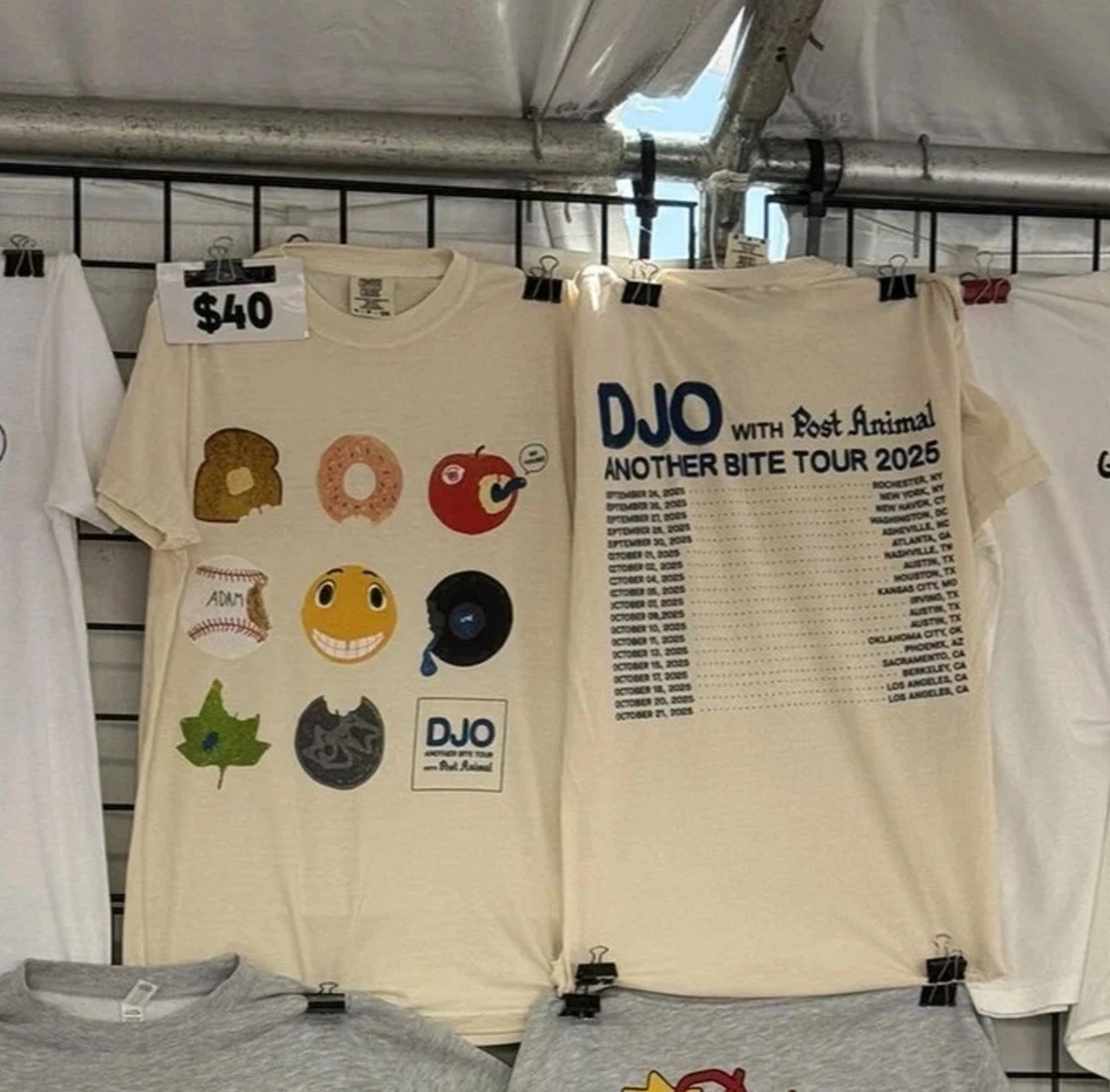 Djo Another Bite Tour Merch 2025 On Oct Shirt Reprint