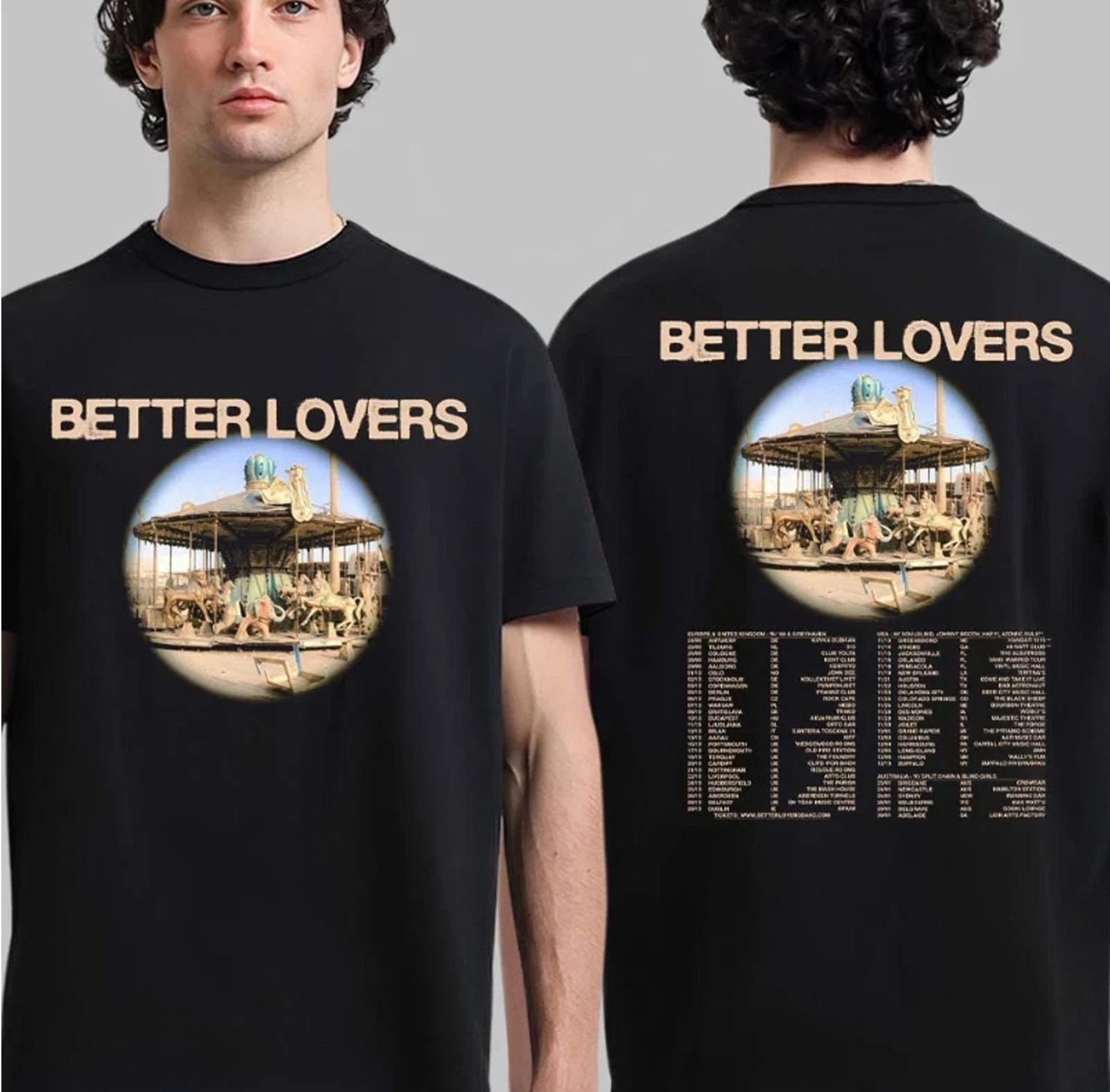 Better Lover World Tour 2025-2026 Shirt