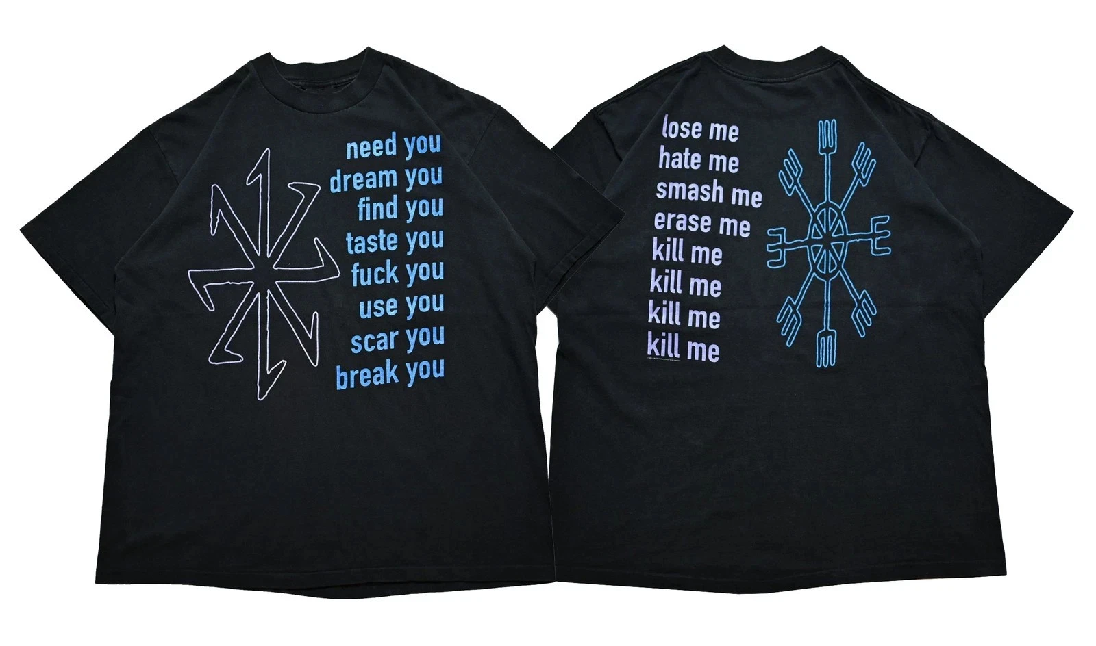 Big Sale 1995 Nine Inch Nails Eraser Shirt Size S To 5Xl