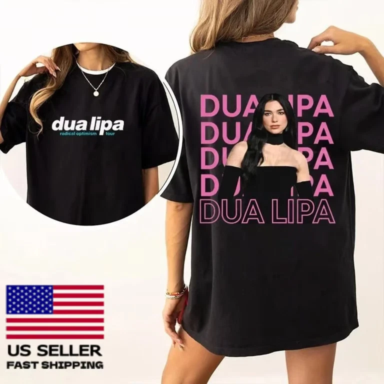 Dua Lipa Radical Optimism Tour Dates 2025 Two Sided Shirt