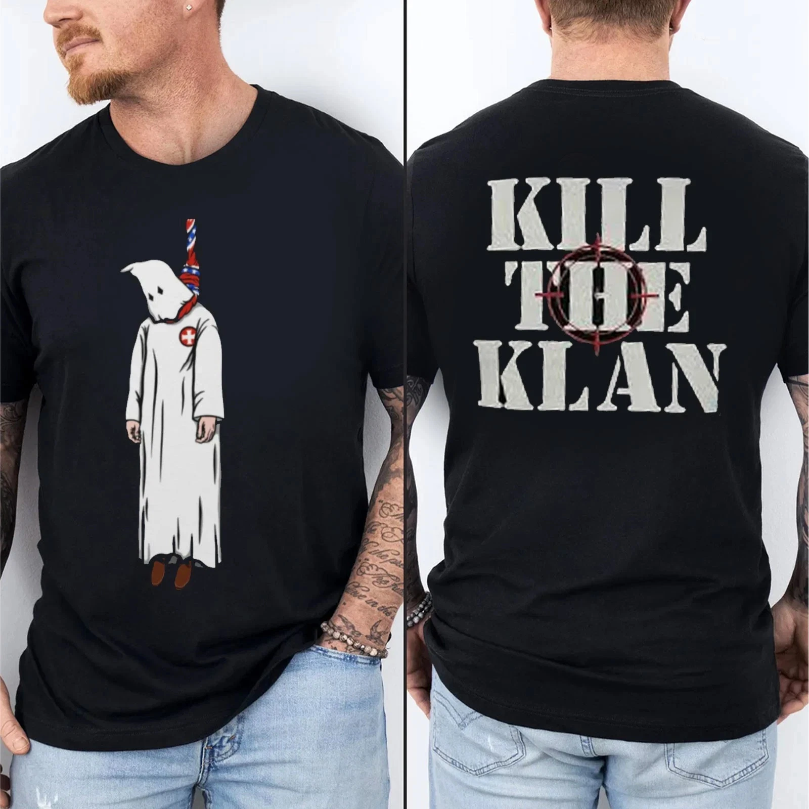 Kill The Klan Shirt Powerful Anti-Kkk Statement Te