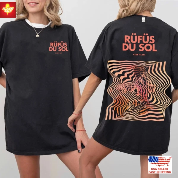 Rufus Du Sol Inhale Exhale Tour 2025 Shirt Album Graphic Music