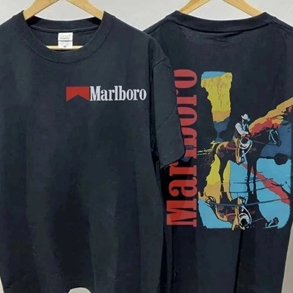 Vintage 1990S Marlboro! Man Shirt Cowboy Shirt