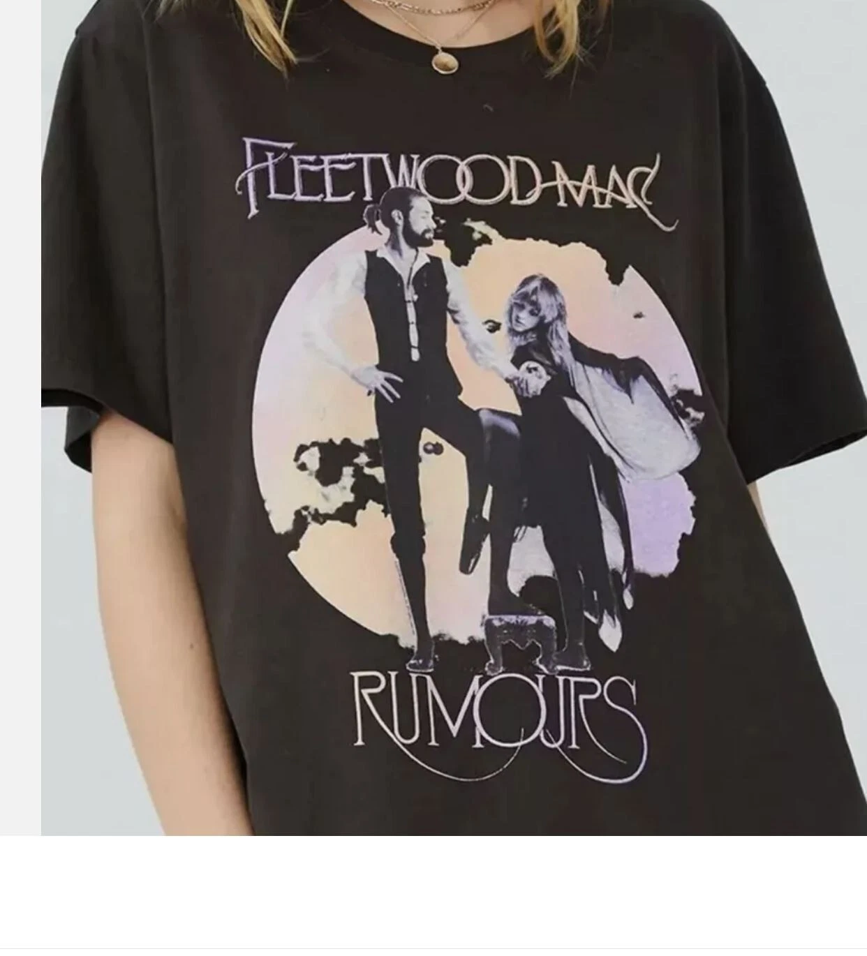 Vintage Fleetwood Mac Rumours Unisex Shirt Music Rock Band Shir