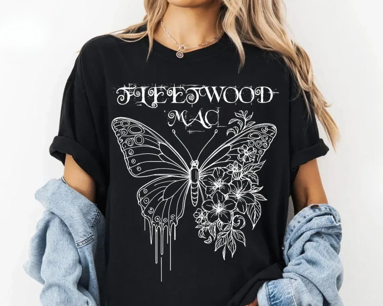 Fleetwood Mac Shirt Rock Band Shirt Retro Music Te