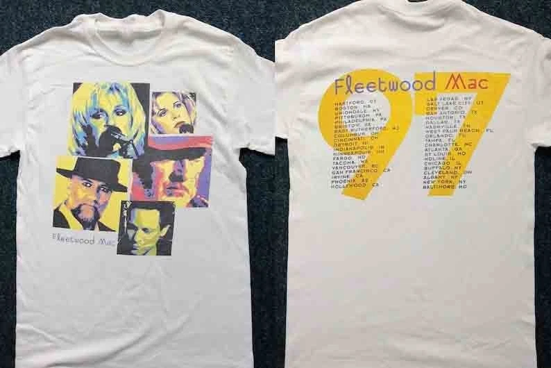 1997 Fleetwood Mac Back And Loving It Reunion Tour Shirt