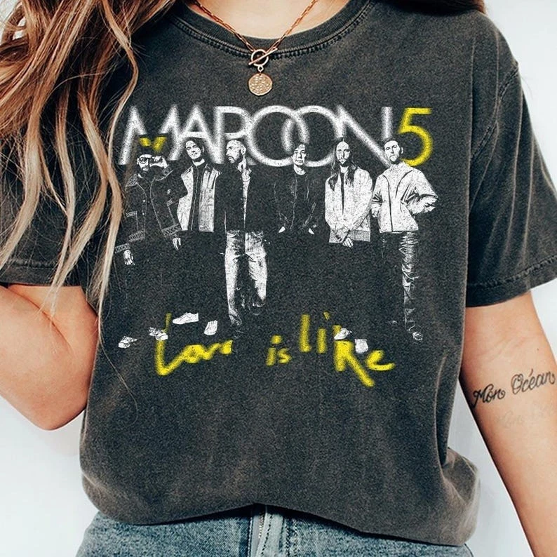 Maroon 5 Tour 2025 Shirt women