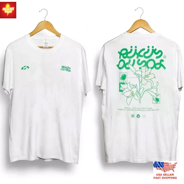 Rufus Du Sol 2025 Inhale Exhale World Tour Shirt