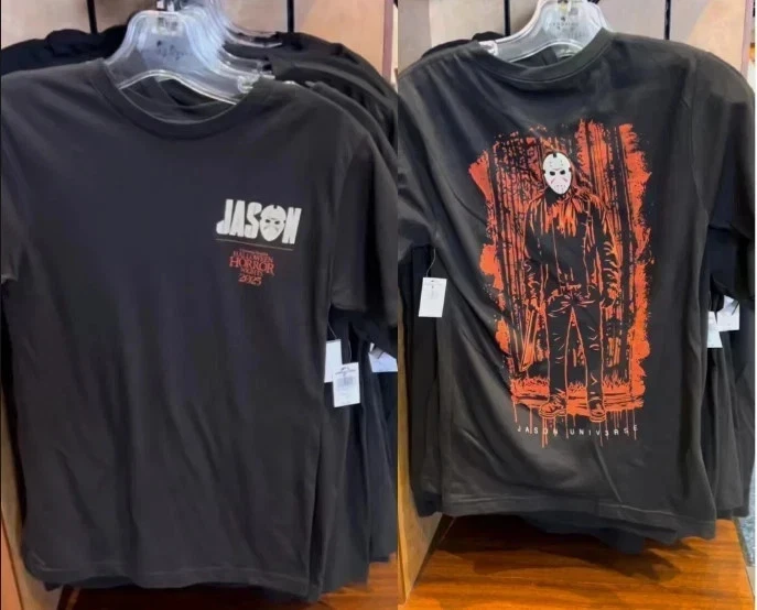 Studios Halloween Horror Nights 2025 Jason Universe Shirt