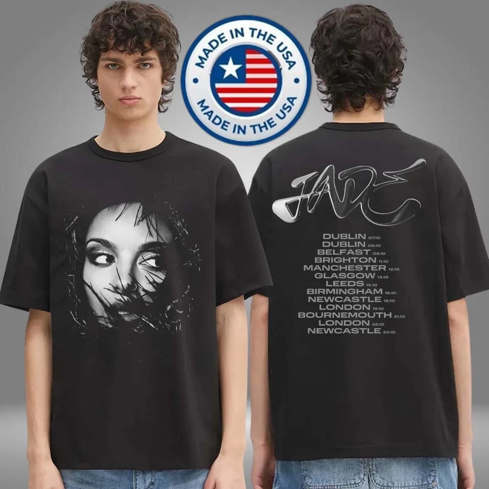 Jade Merch Uk And Ireland Dateback Tour 2025 Inspired Unisex Shirt