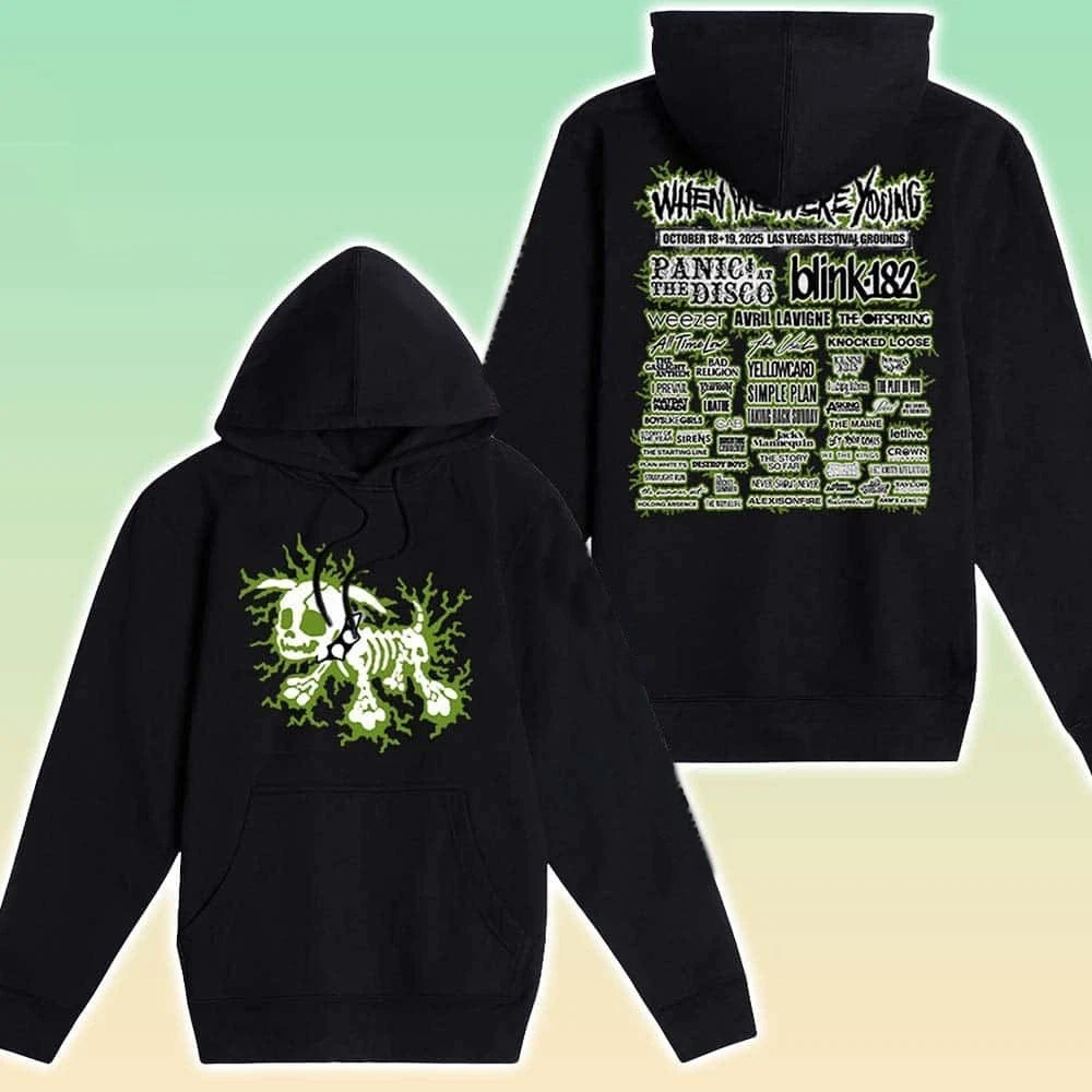 When We Were Young Festival 2025 Electric Dog For Las Vegas Festival Hoodie