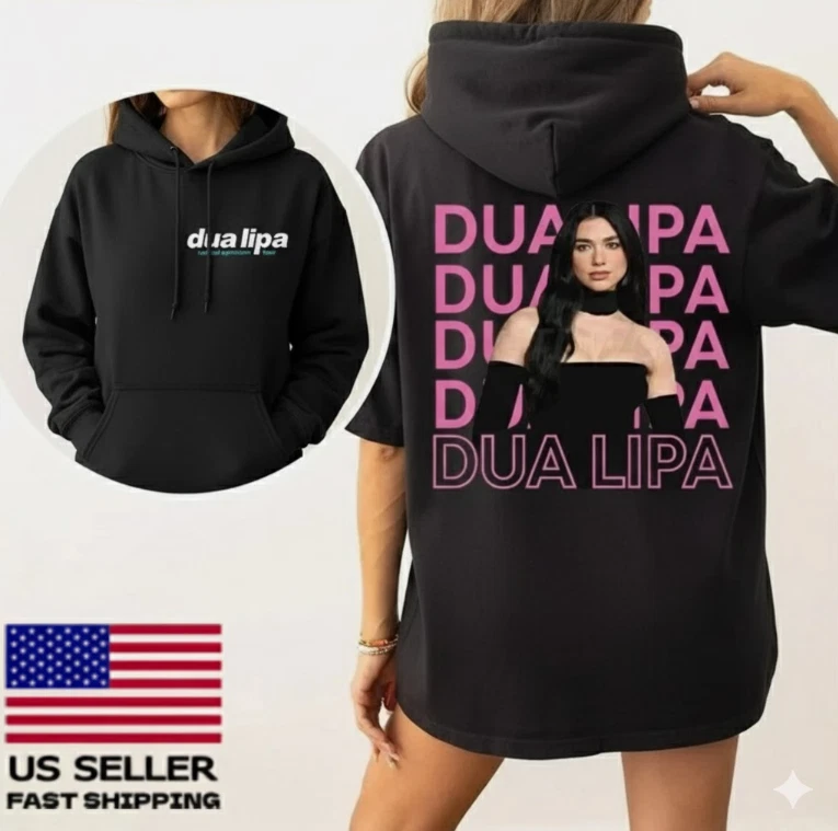 Dua Lipa Radical Optimism Tour Dates 2025 Two Sided Hoodie