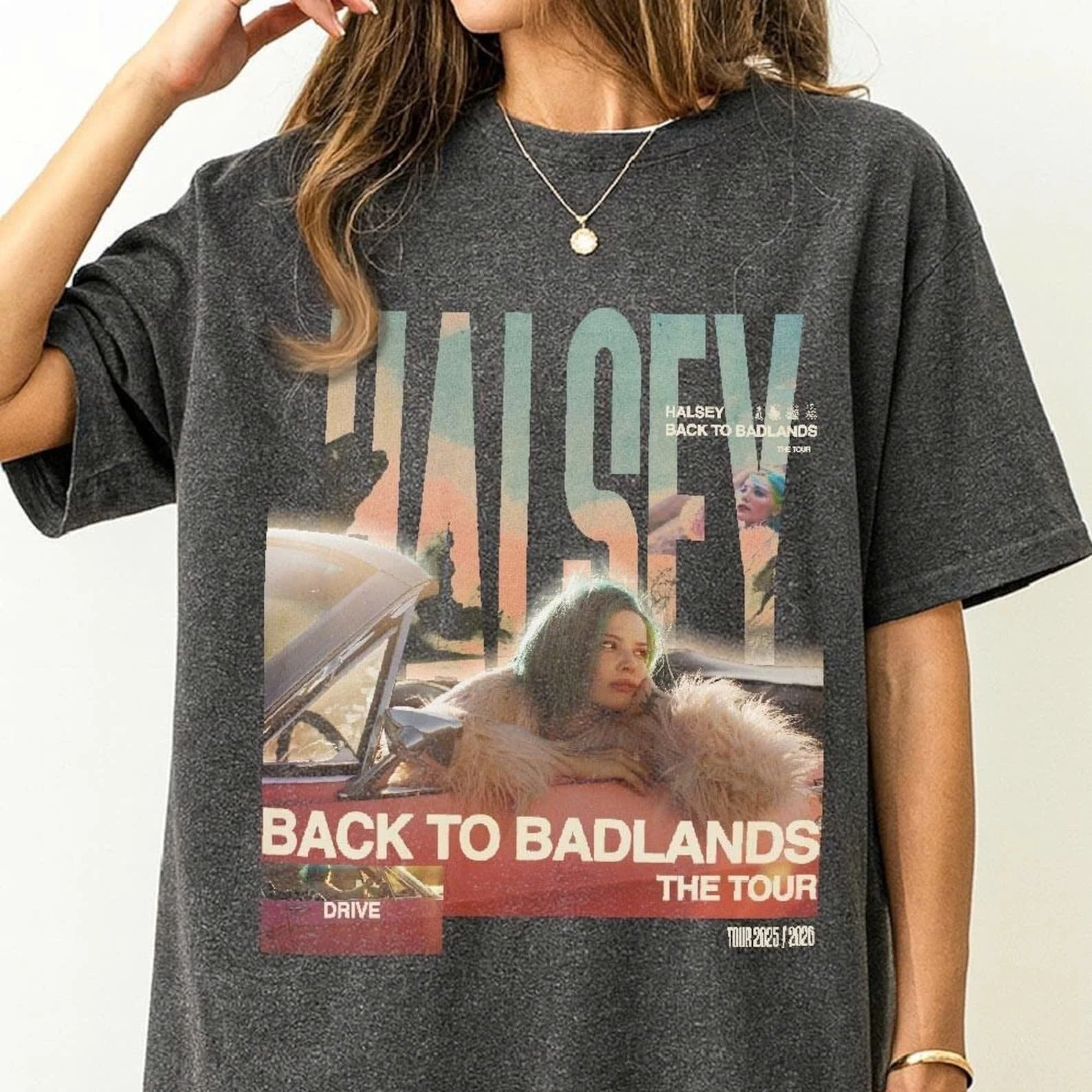 Tour 2025 Halsey Back To Badlands Shirt