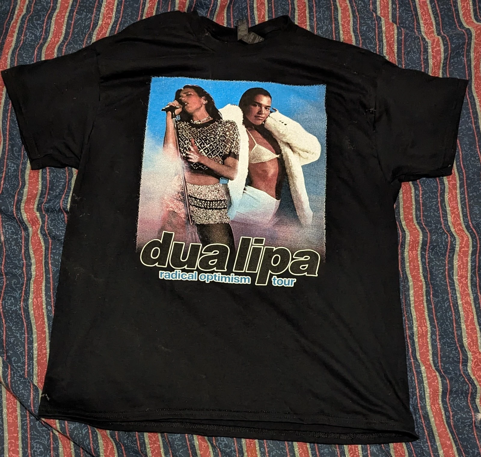 Dua Lipa "Radical Optimism Tour " 2025 Xl T - Shirt