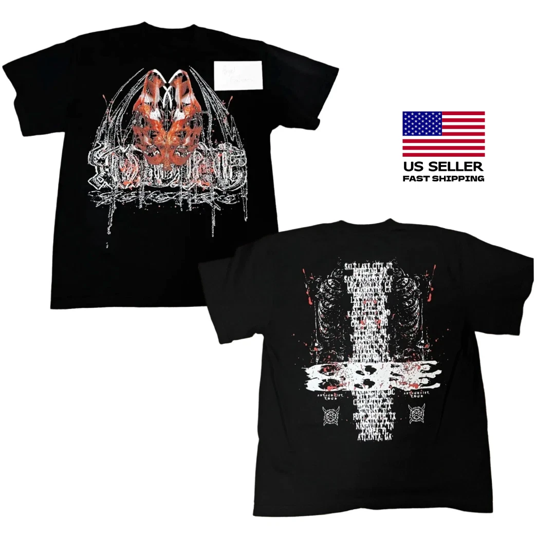 Ken Carson Antagonist 2.0 Tour 2025 Merch Shirt