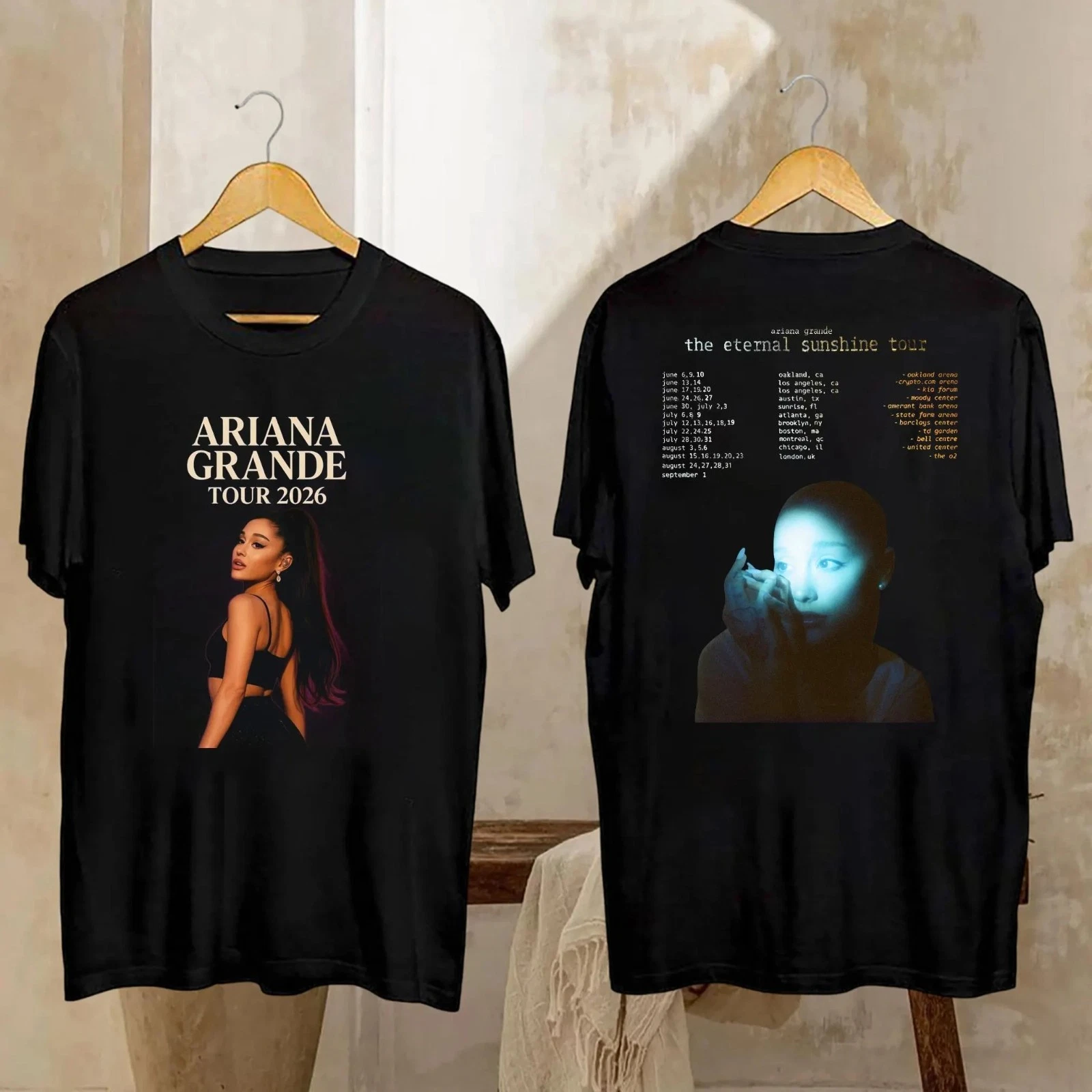 Ariana Grande The Eternal Sunshine Tour 2026 Shirt