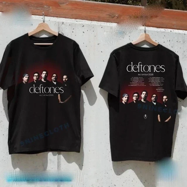 Deftones Eu And Uk Tour 2026 Schedule Tour Unisex Shirt