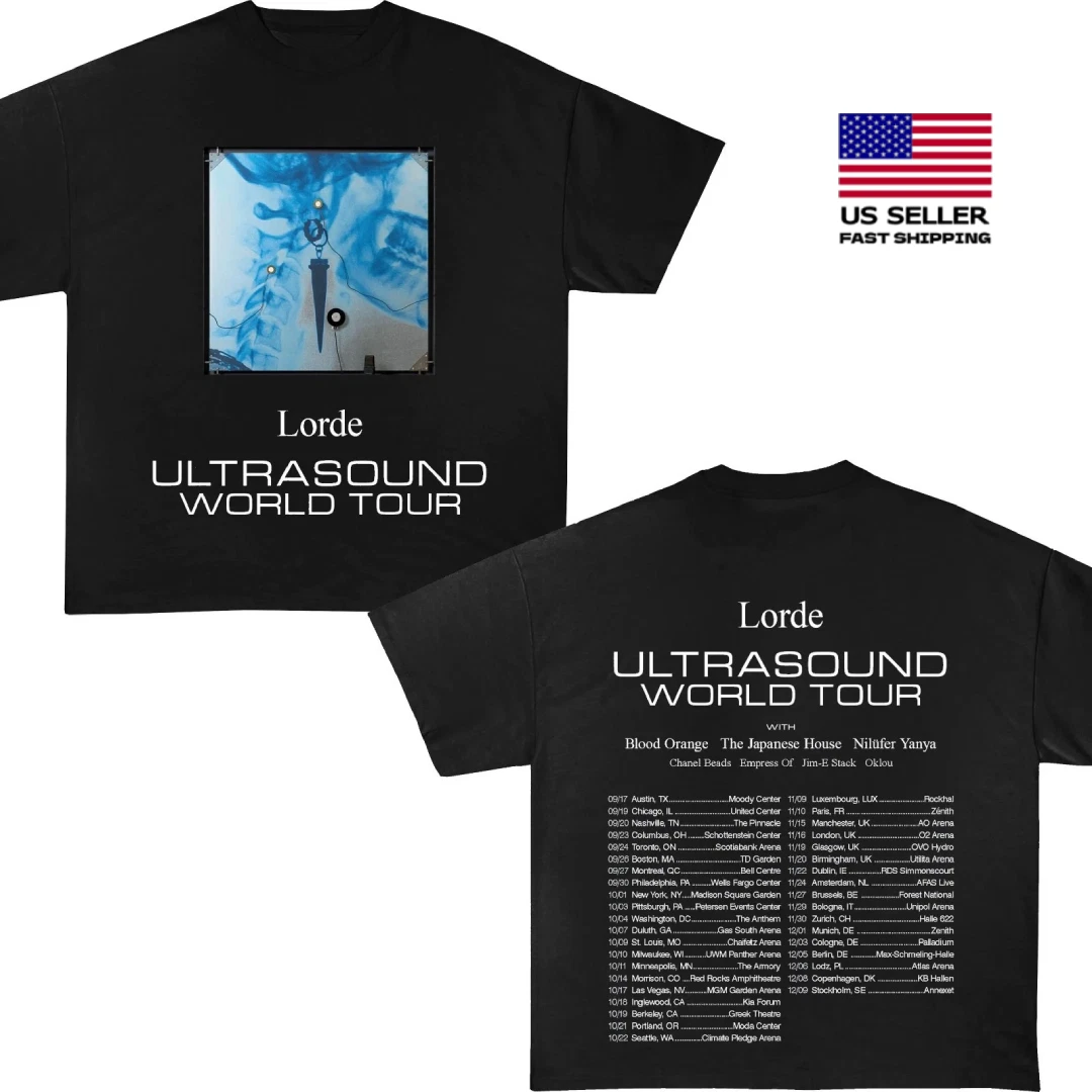Lorde Ultrasound Tour 2025 Shirt