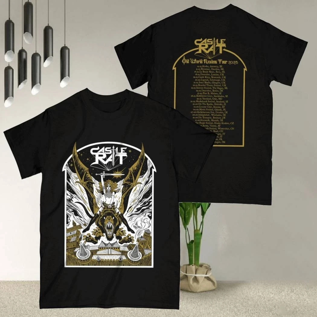 Castle Rat Old World Realms Eu Tour T Shirt