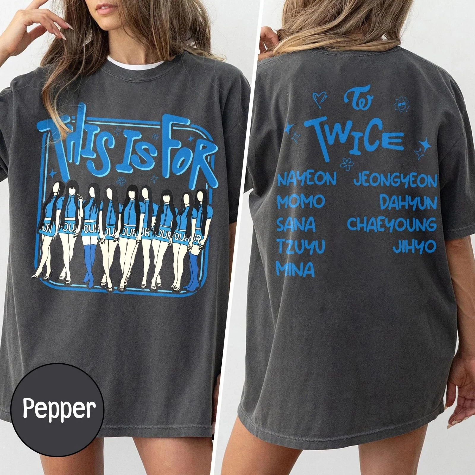 Twice This Is For World Tour Part 2 Twice Members Unisex Shirt