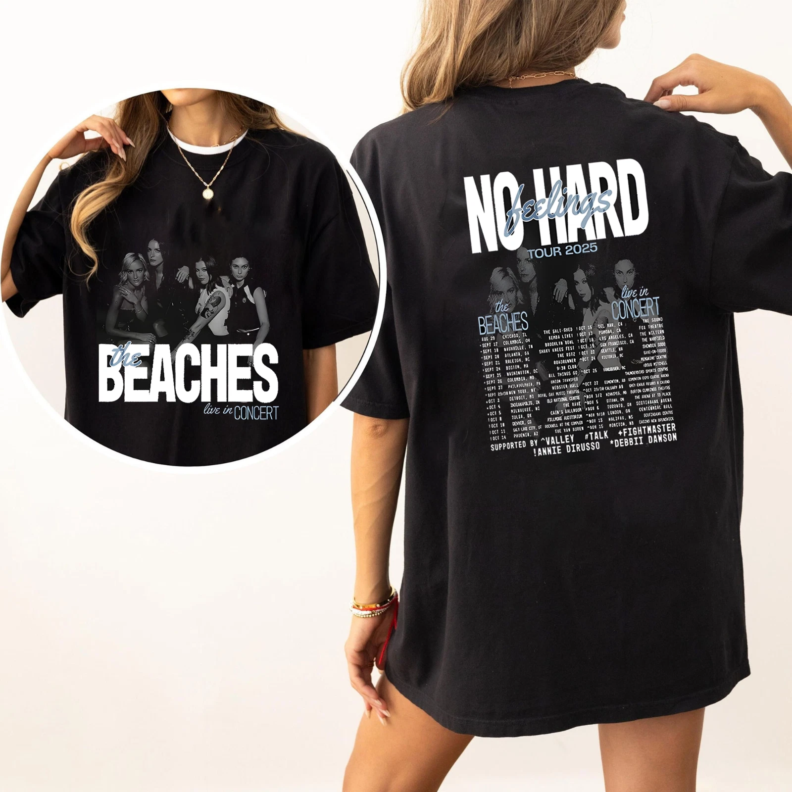 The Beaches No Hard Feelings Tour 2025 Shirt