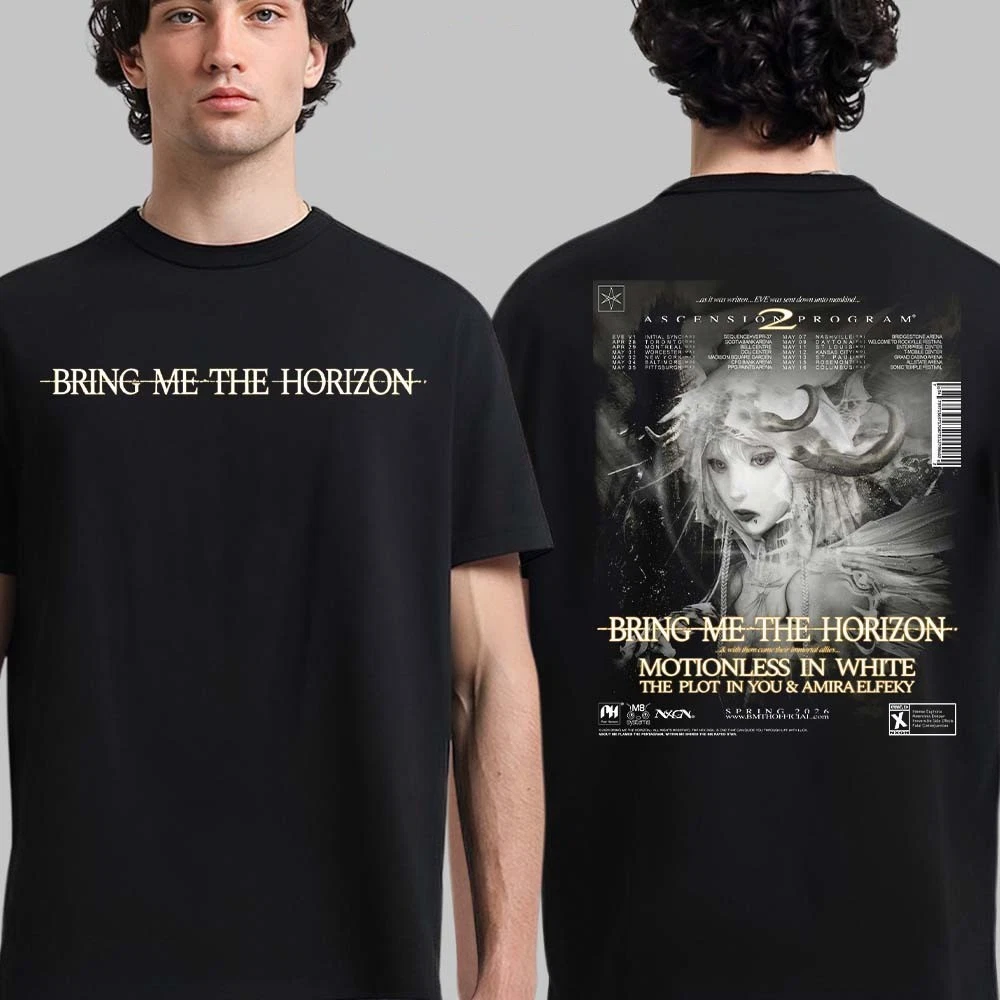 Bring Me The Horizon Ascension Program 2026 Tour Two Side Shirt