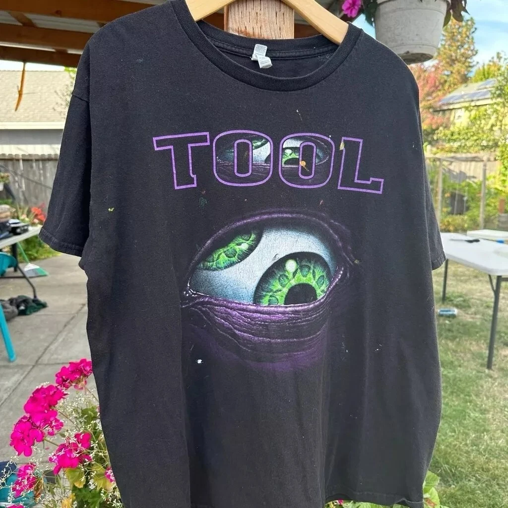 Tool Band 90S T Shirt Classic Style Black Unisex Tshirt