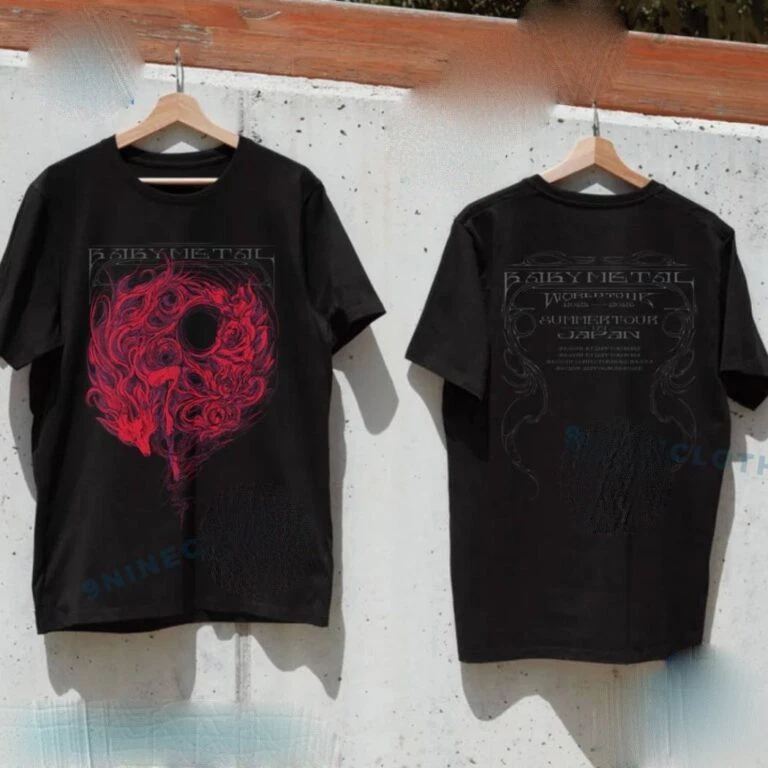 Babymetal Requiem World Tour 2025-2026 Summer Tour In Japan Shirt