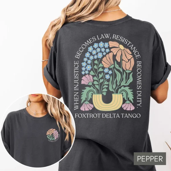 Foxtrot Delta Tango T Shirt For Unisex