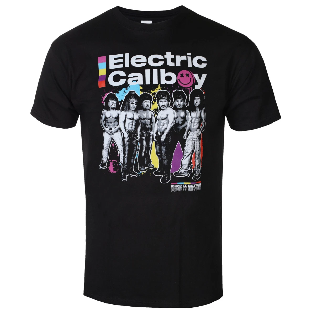 Electric Callboy - Pump It Better Short Sleeve Black All Size Shirt