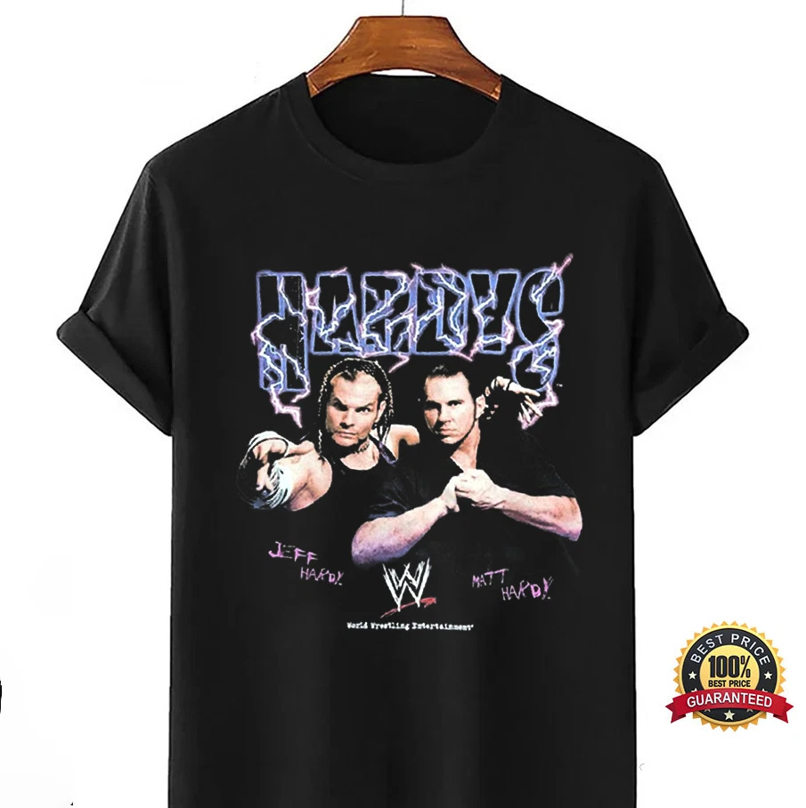 Hardy Boyz Jeff Hardy Matt Hardy Unisex Black Shirt
