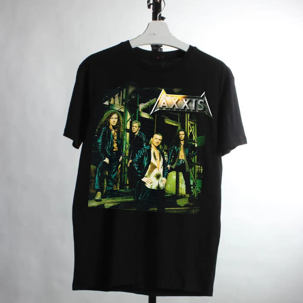 Axxis Band Members Shirt Shirt Classic Black Unisex S-5Xl