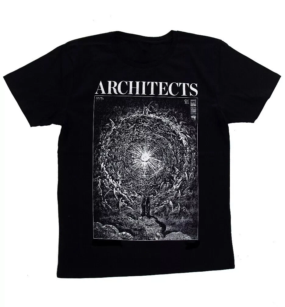 Architects Band Metal Music Black Cotton T Shirt Full Size S-5Xl
