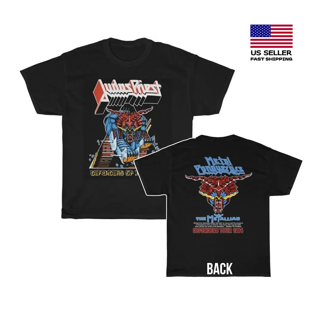 Judas Priest 1984 Defenders Of The Faith Tour Shirt