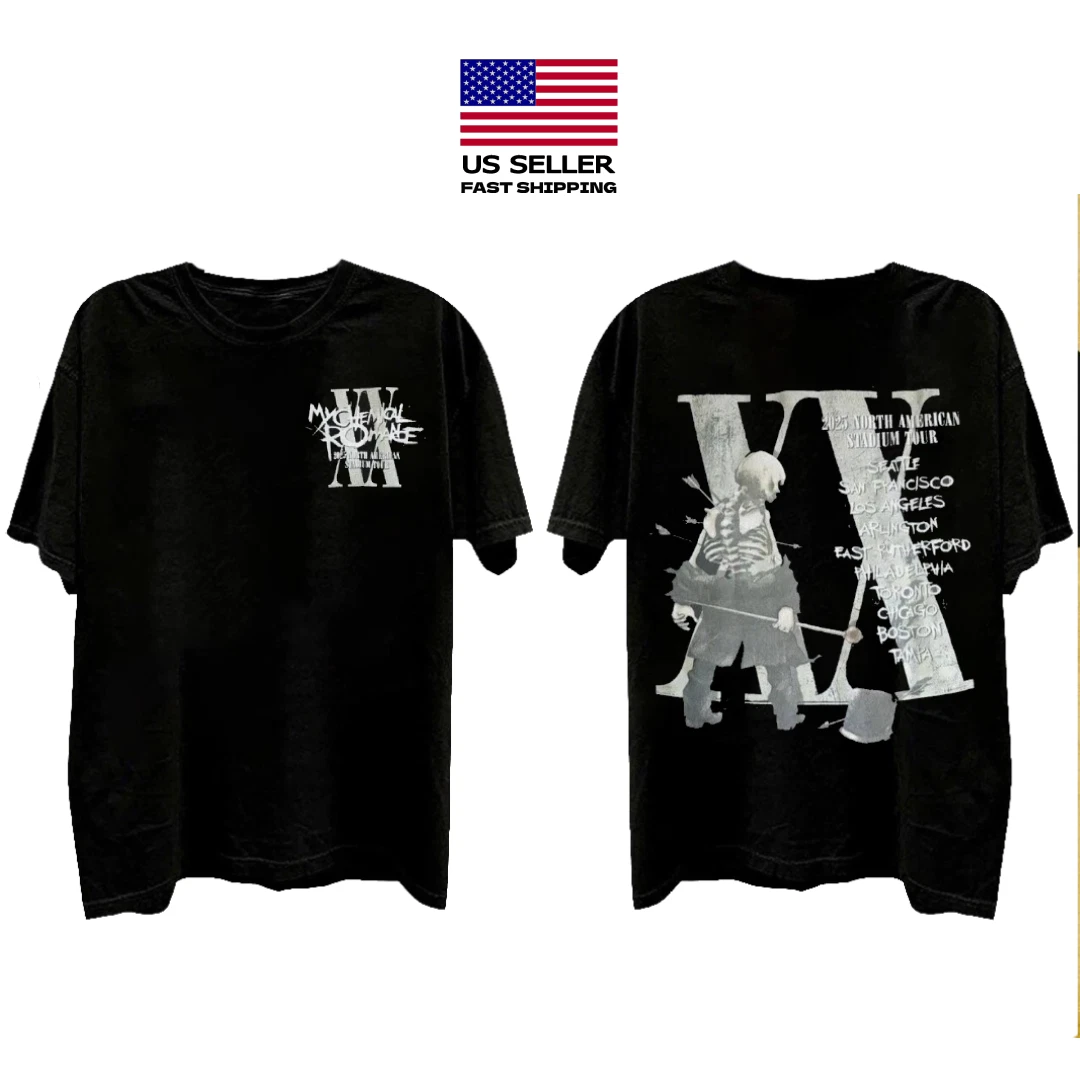 Mcr My Chemical Romance The Black Parade Reprint Shirt