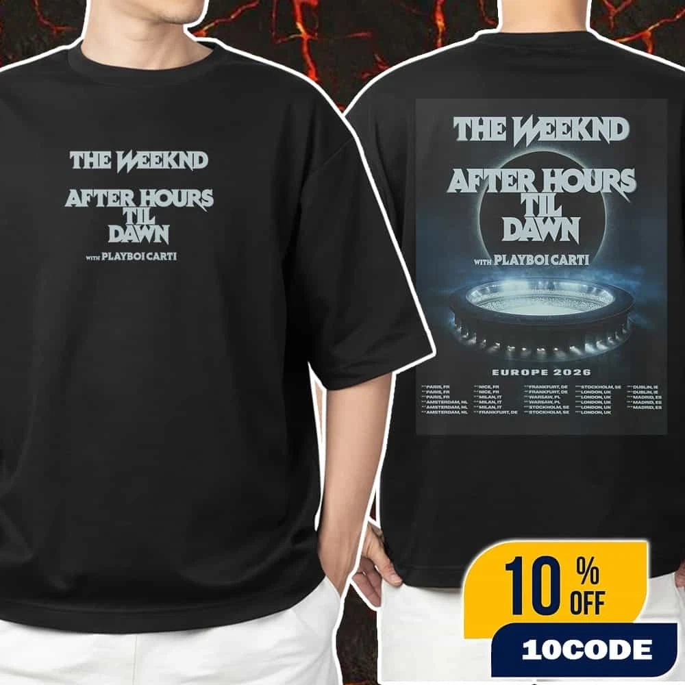 The Weeknd After Hours Til Dawn With Playboi Carti Shirt