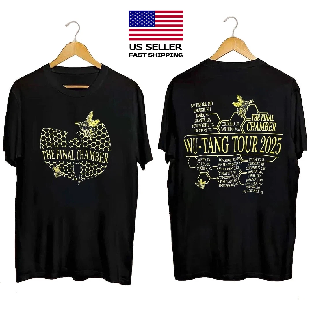 Wu-Tang Clan 2025 Final Chamber Honeycomb Tour Shirt