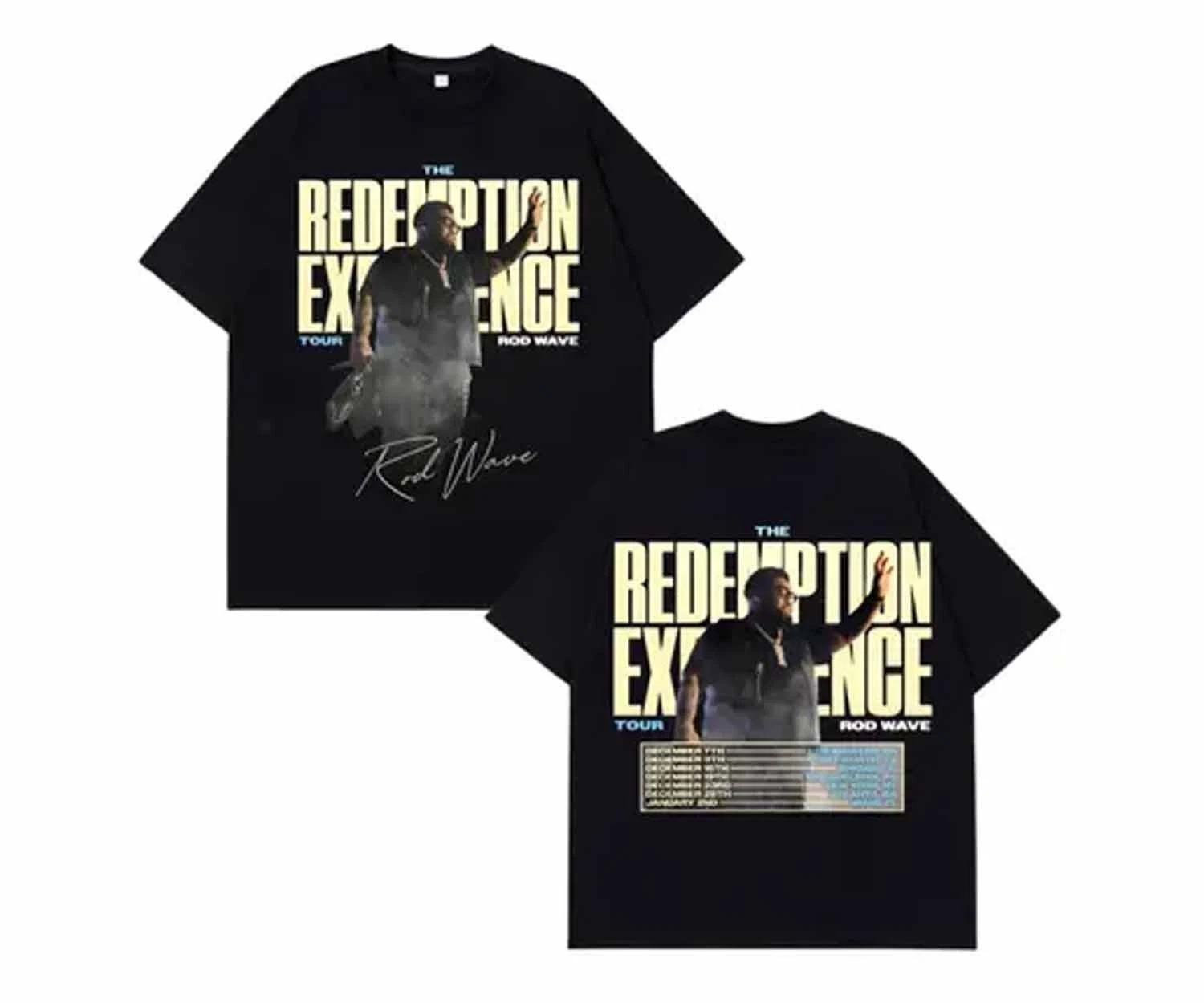 Rod Wave The Redemption Experience Tour 2025 Shirt