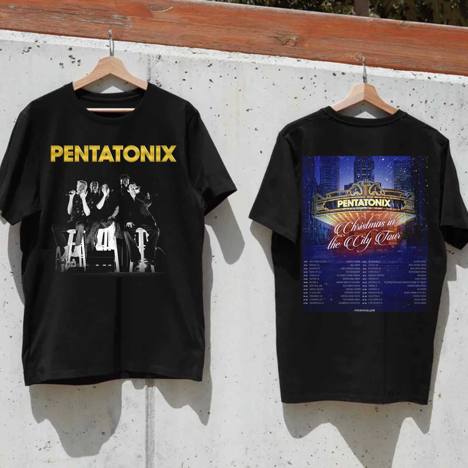 Pentatonix 2025 Christmas In The City Tour Shirt Unisex S-5Xl