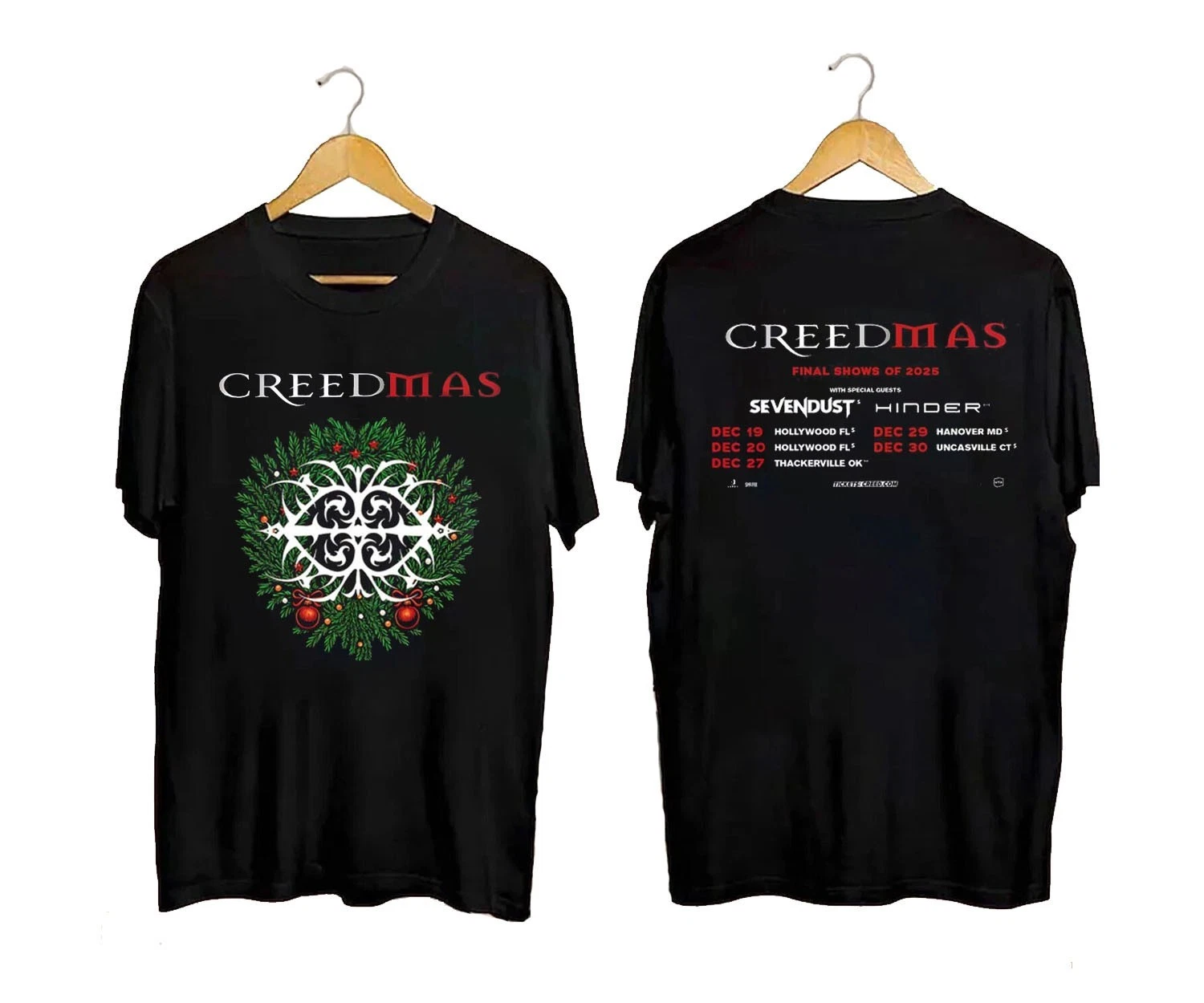 Creed Creedmas 2025 Final Shows Of 2025 Christmas On December Shirt