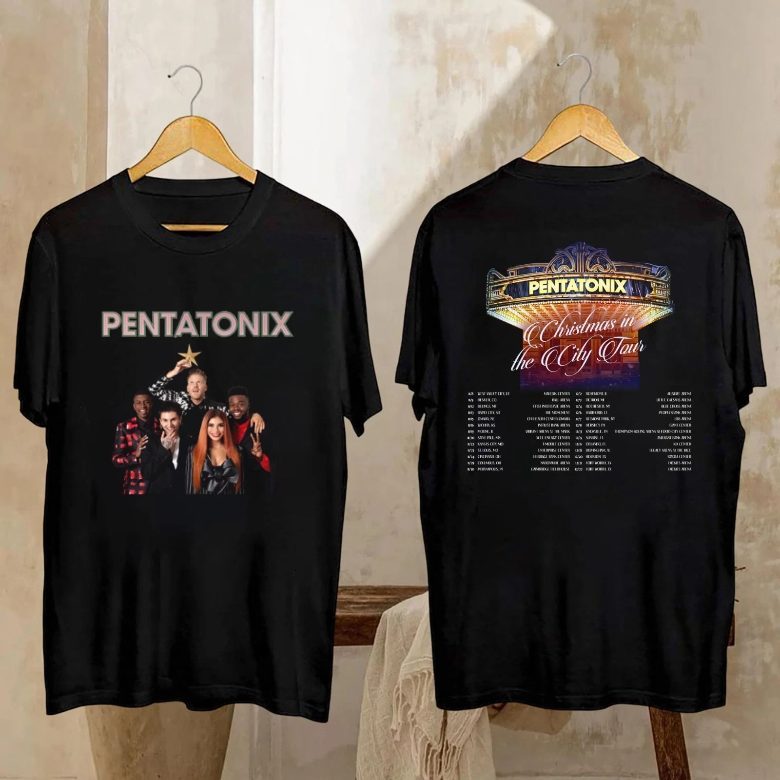 Pentatonix Christmas In The City Tour 2025 Shirt