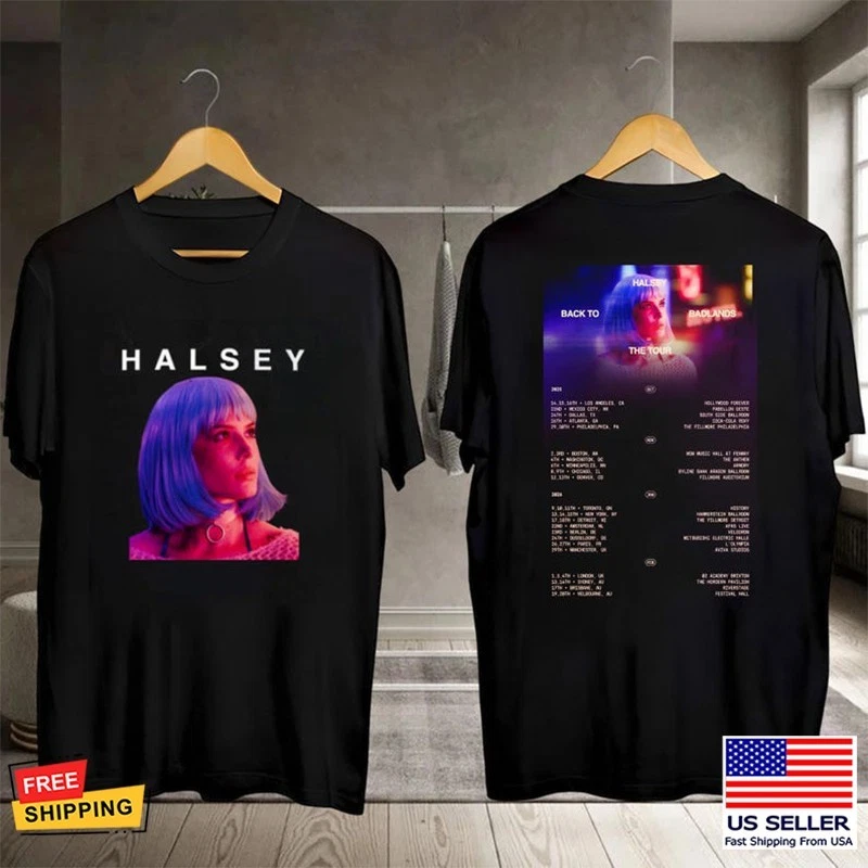 Halsey Concert Tour 2026 Halsey Back Shirt