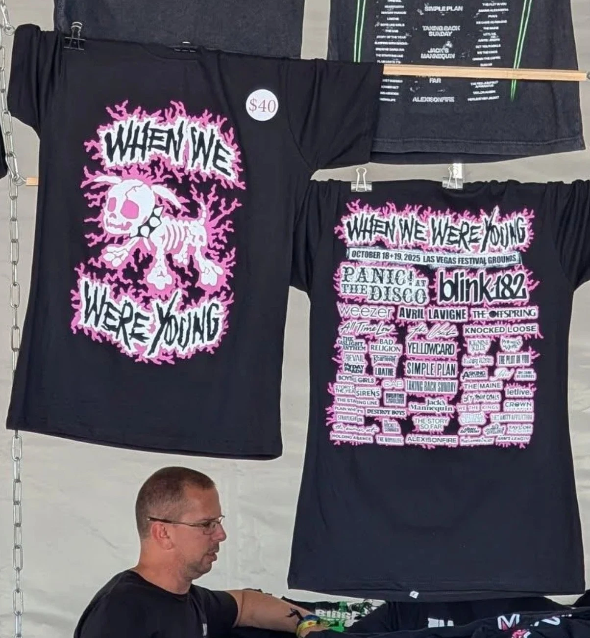 When We Were Young 2025 Electric Shirt Merch