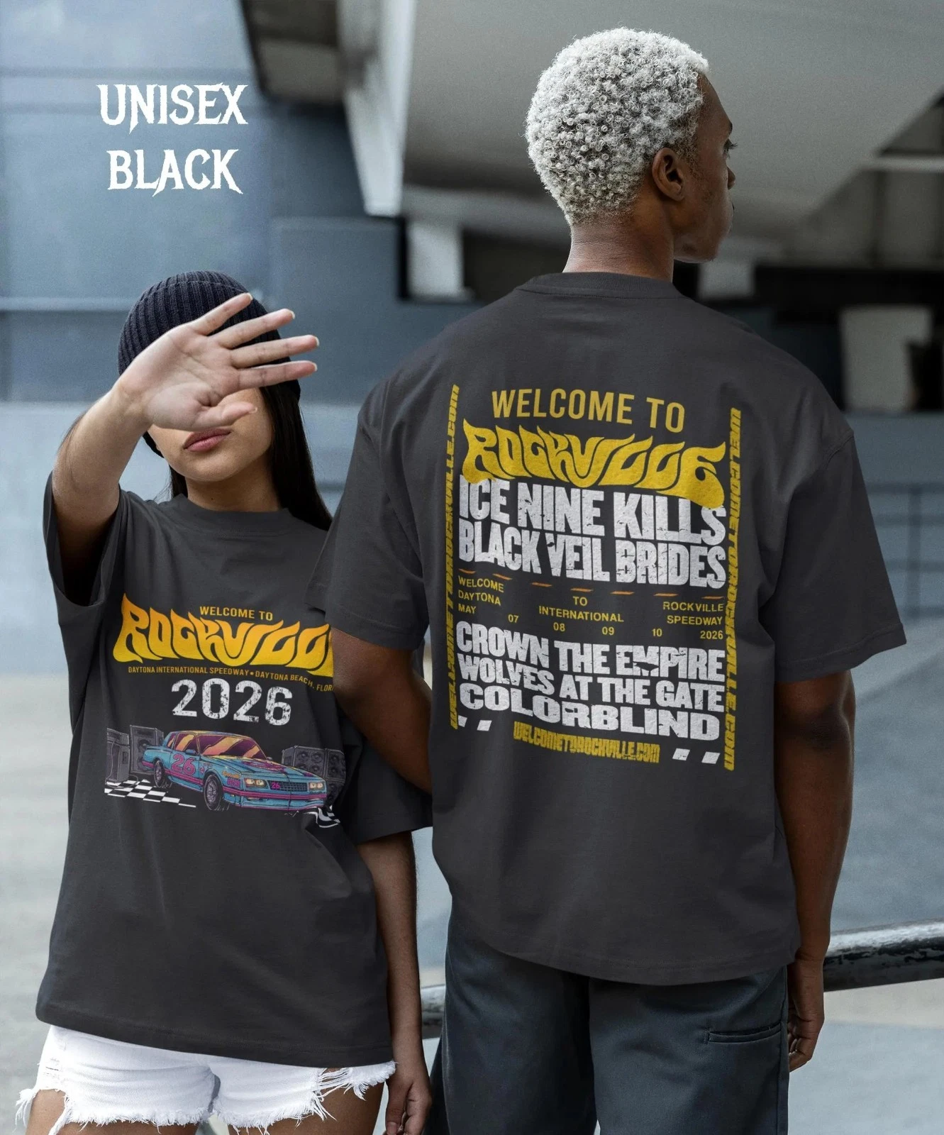 Rockville Daytona 2026 Tour Shirt, Florida Speedway Concert Shirt