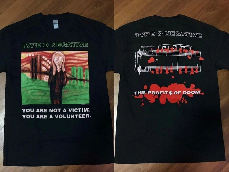 2000 Type O Negative You Are Not A Victim Shirt
