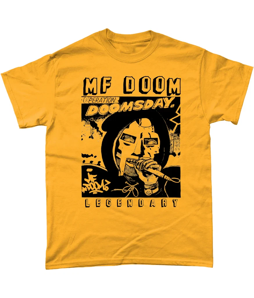 Mf Doom - Hip Hop Shirt Short Sleeve Concert Full Size S To 5Xl